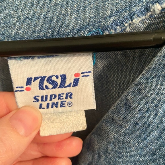 Vtg 90s bedazzled top - Picture 5 of 8